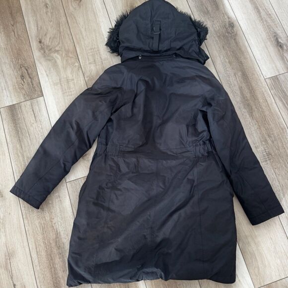 The North Face Arctic Parka Women's M Black "Well Loved, Still Brave" Edition - Picture 2 of 15